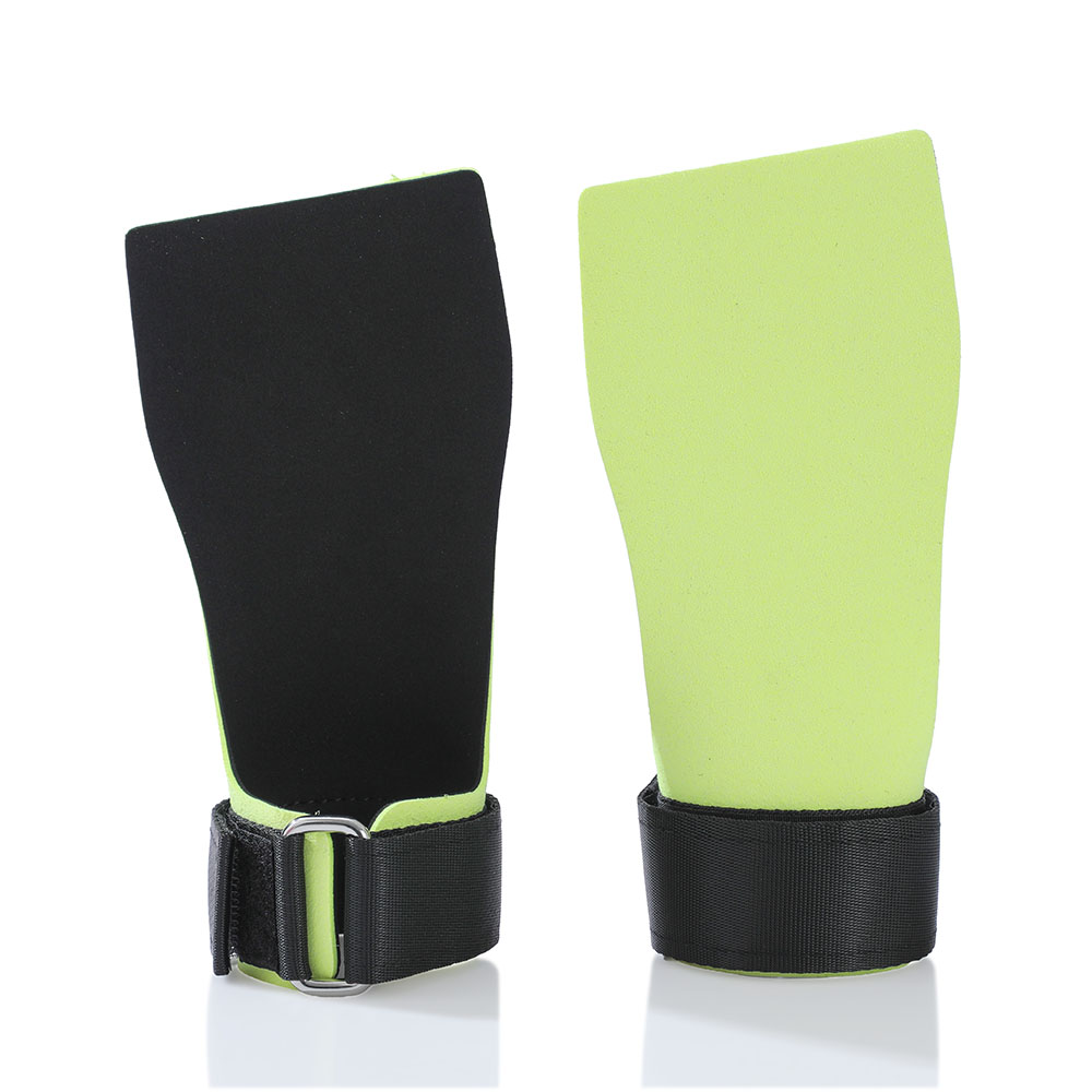 Crossfit Workout Gear - ที่จับมือสำหรับยิมนาสติกไมโครไฟเบอร์ 1 คู่ ป้องกันการเกิดแผลพุพอง ป้องกันฝ่ามือ สำหรับครอสฟิต