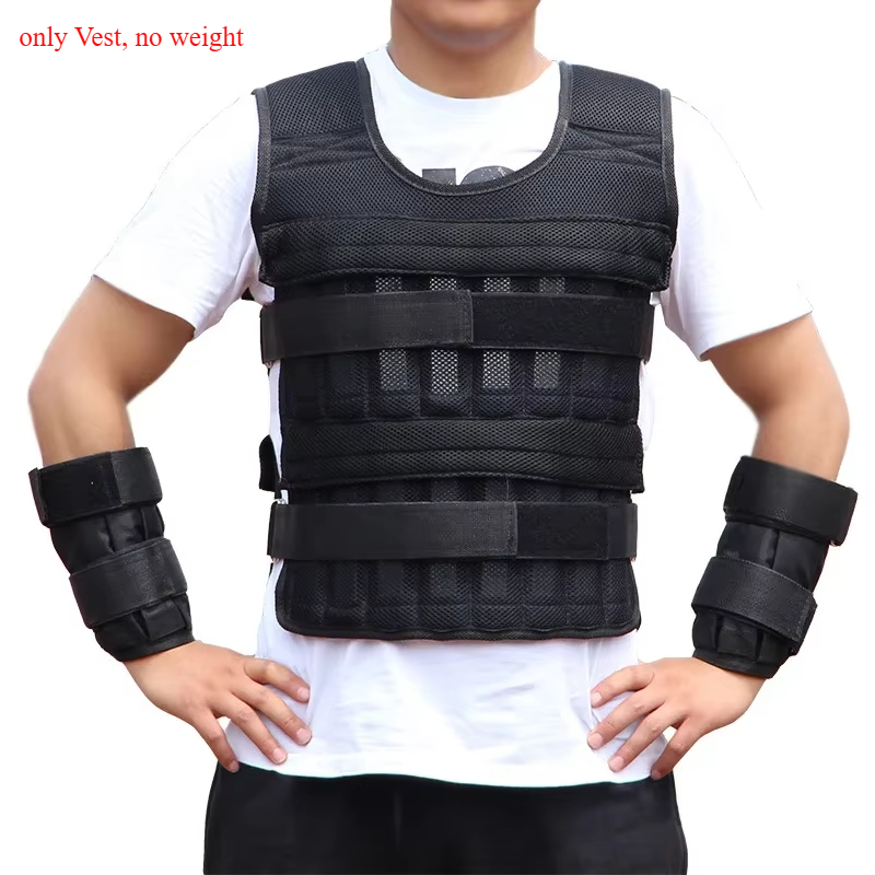 Crossfit Weight Vest - เสื้อกั๊กปรับน้ำหนักได้ รุ่นอัพเกรด รับน้ำหนักได้ 30 กก. สำหรับออกกำลังกาย