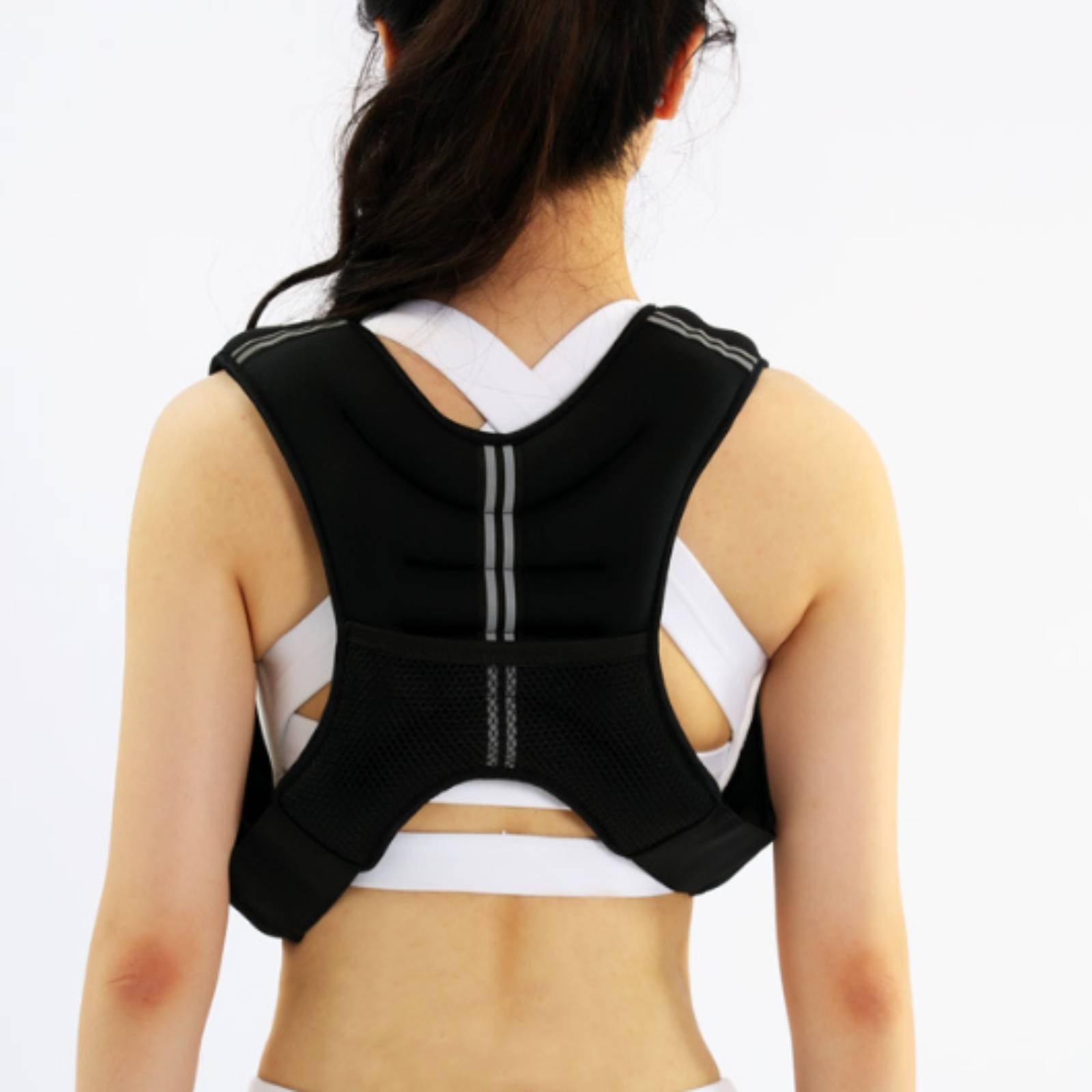 Crossfit Weight Vest - เสื้อเวทถ่วงน้ำหนักแบบกระชับรูปร่าง เสื้อวิ่งถ่วงน้ำหนักแบบพอดีตัว ผลิตจากไนลอน สำหรับนักวิ่ง