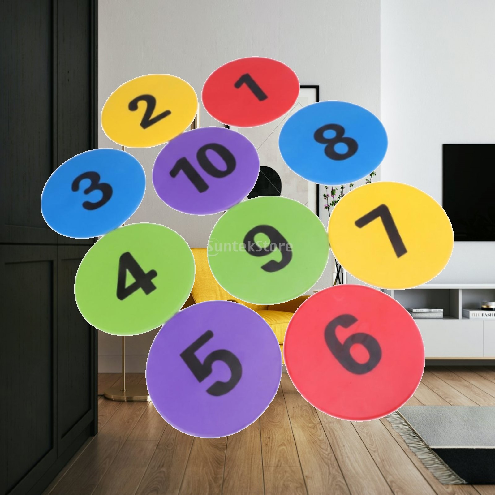 แผ่นรองพื้นฝึกความคล่องตัวแบบแ - Speed Agility Dots บทวิจารณ์และราคา