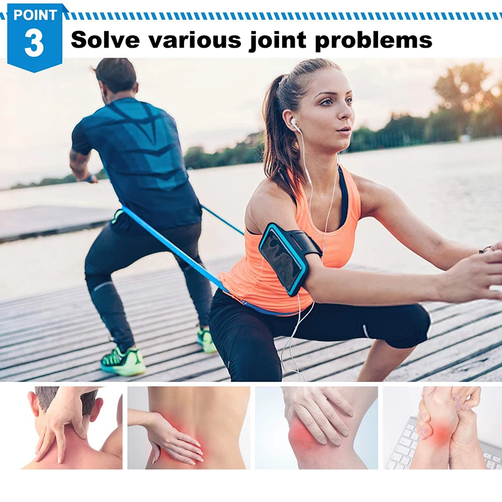 4 ชิ้น/เซ็ตยืดหยุ่นฟิตเนสแถบคว - Crossfit Workout Gear บทวิจารณ์และราคา